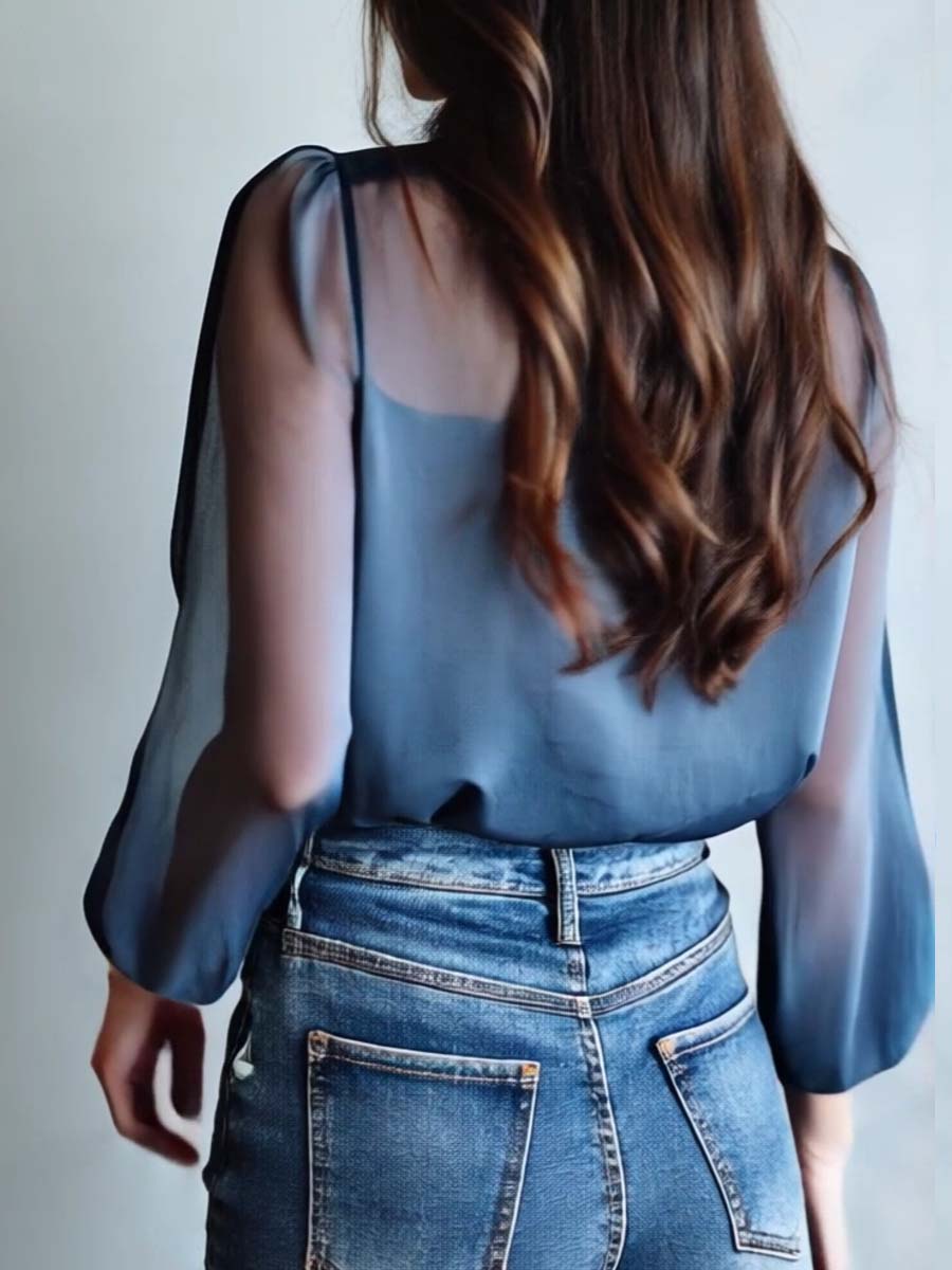 Women’s Boho Floral Blouse – Lightweight & Relaxed Fit