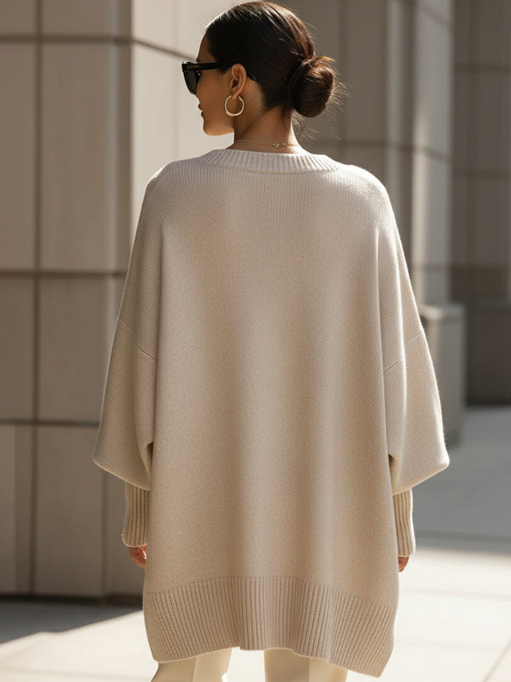 Women’s Elegant Knit Sweater – Cozy, Polished & Versatile
