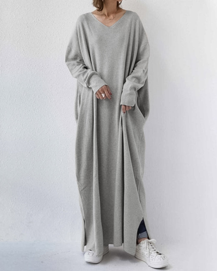 Women’s Oversized Maxi Dress – Effortless Comfort & Modern Simplicity