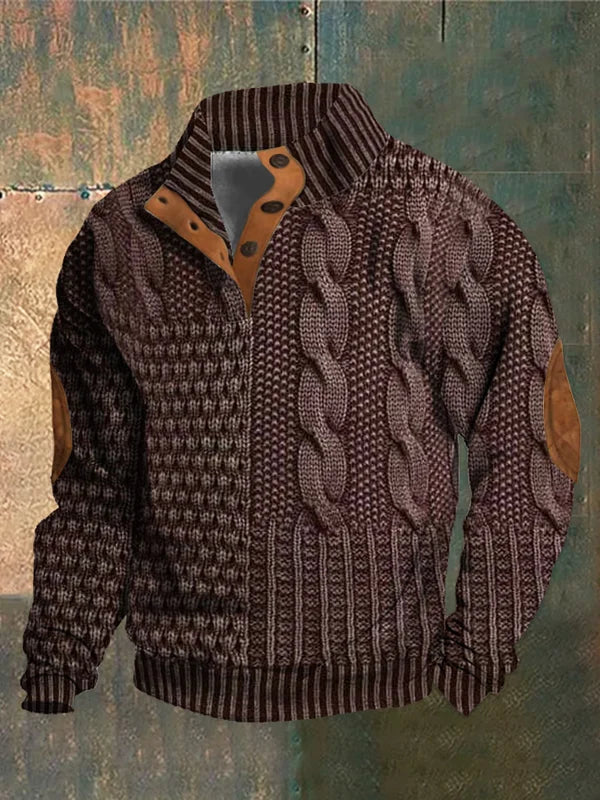 Men’s Knit Sweater – Unique Style & Warming Comfort