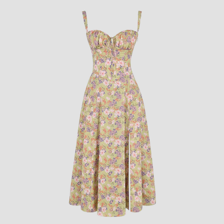 Women’s Corset Midi Dress – Feminine Structure & Elegant Movementi