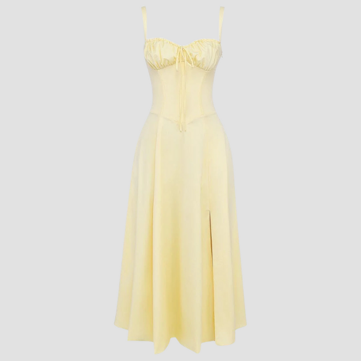 Women’s Corset Midi Dress – Feminine Structure & Elegant Movementi