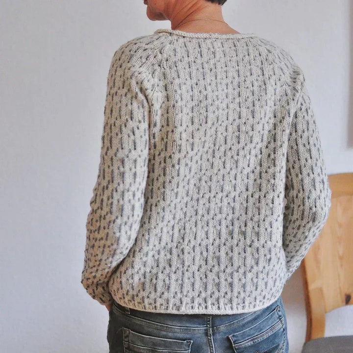Women’s Textured Knit Sweater – Casual Comfort with Effortless Everyday Style