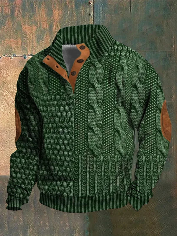 Men’s Knit Sweater – Unique Style & Warming Comfort