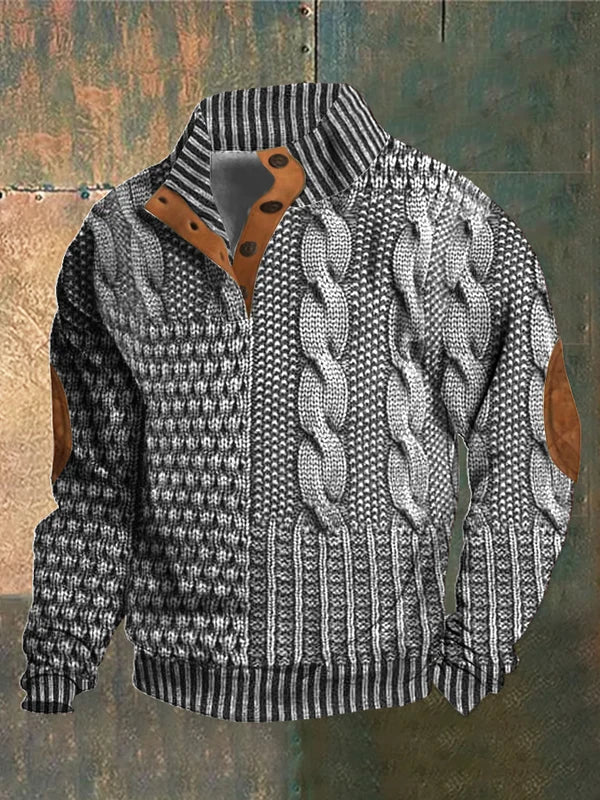 Men’s Knit Sweater – Unique Style & Warming Comfort