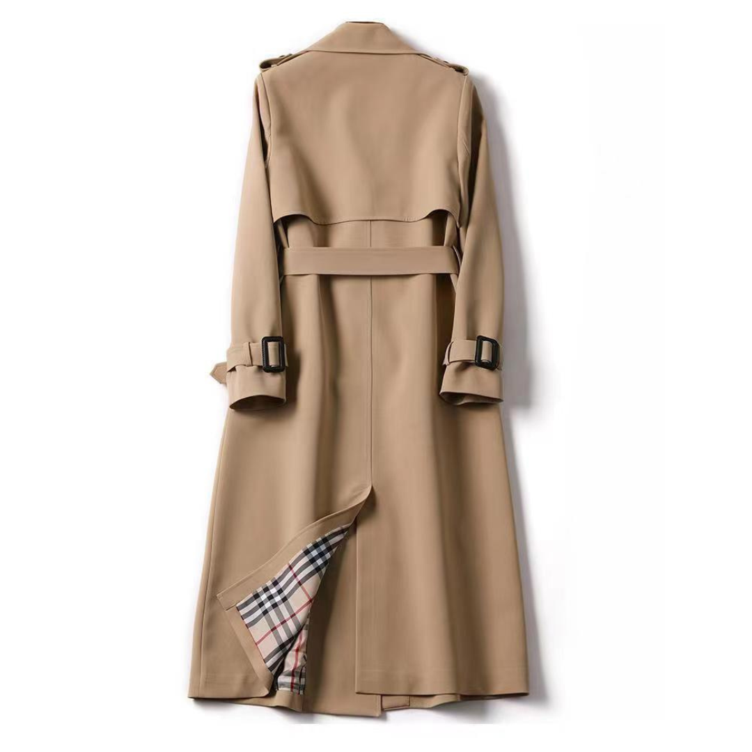 Women’s Fall/Winter Classic Double-Breasted Belted Trench Coat