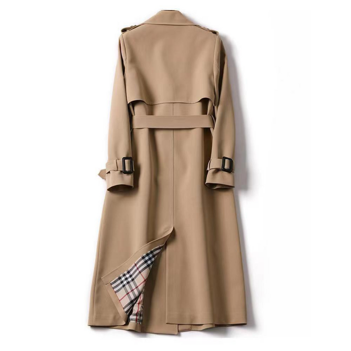 Women’s Fall/Winter Classic Double-Breasted Belted Trench Coat