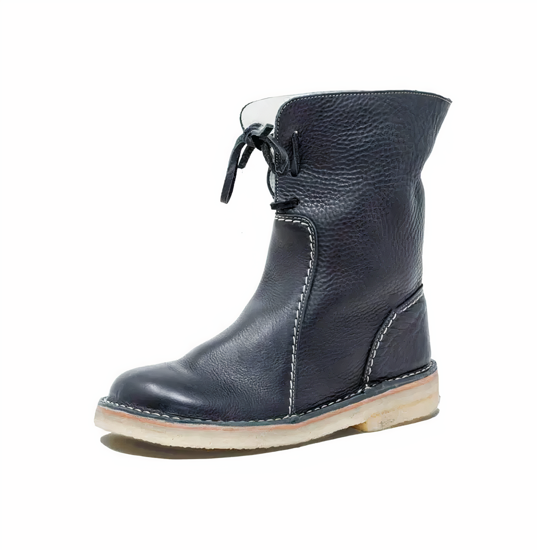 Women’s Casual Mid-Calf Boots – Relaxed Style & Everyday Comfort