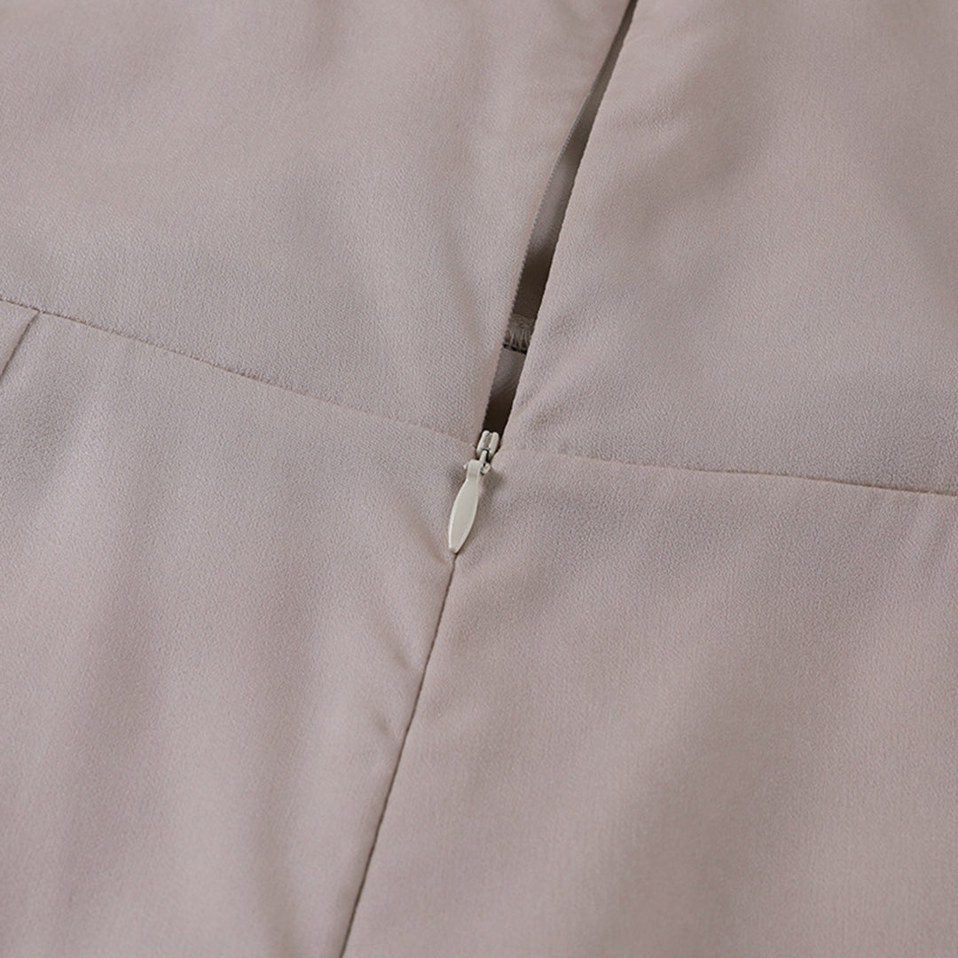 Silky Draped Evening Dress – Effortless Elegance for Special Moments