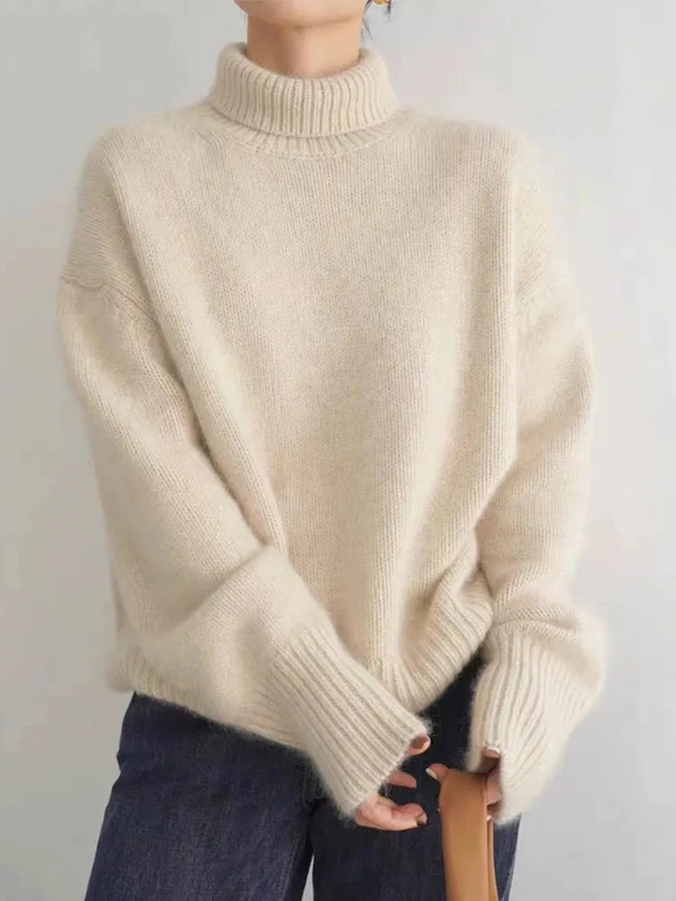 Women’s Turtleneck Sweater – Luxurious Cashmere & Timeless Elegance