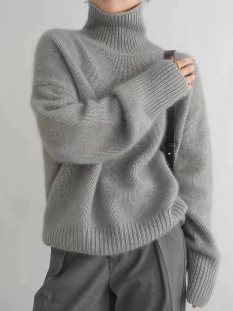Women’s Turtleneck Sweater – Luxurious Cashmere & Timeless Elegance