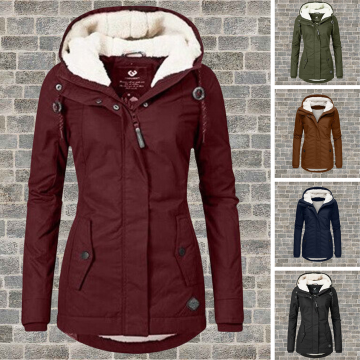 Women’s Cotton Coat – Elegant Warmth with a Modern Touch