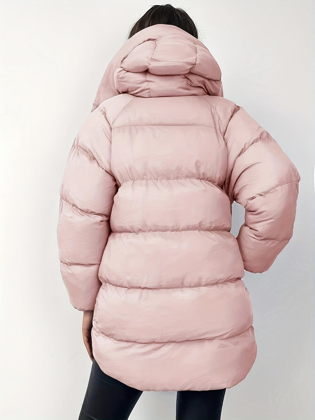 Women Winter Casual Quilted Short Puffer Jacket
