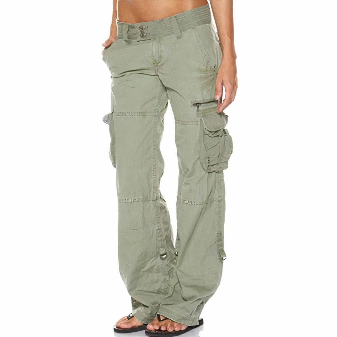 Women’s Cargo Pants – Relaxed Fit Utility Style