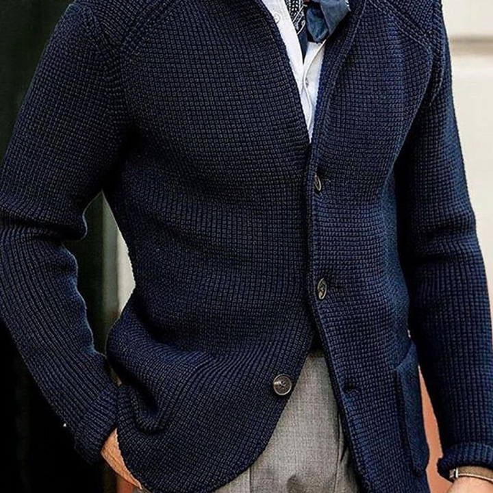 Men’s Knit Cardigan – Classic Style & Comfortable Warmth
