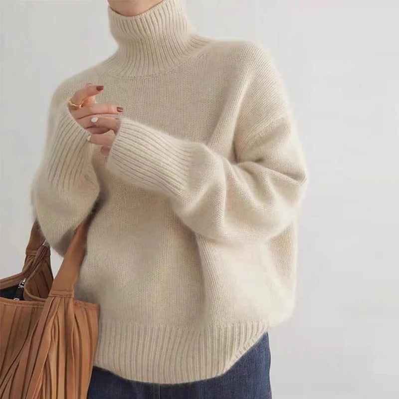 Women’s Turtleneck Sweater – Elegance, Warmth & Versatility for Winter