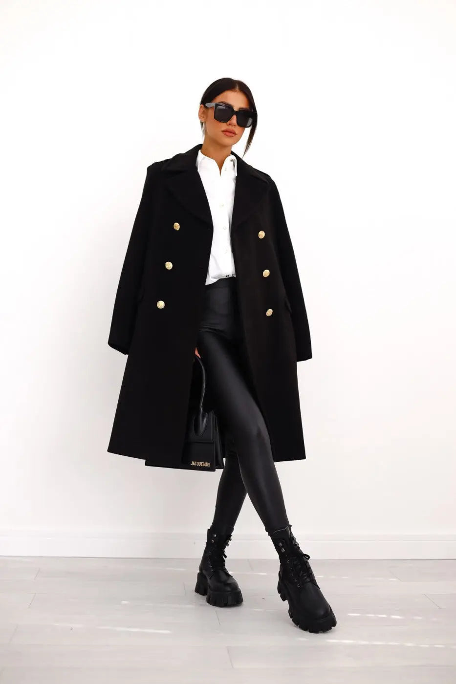 Women’s Double-Breasted Wool Coat
