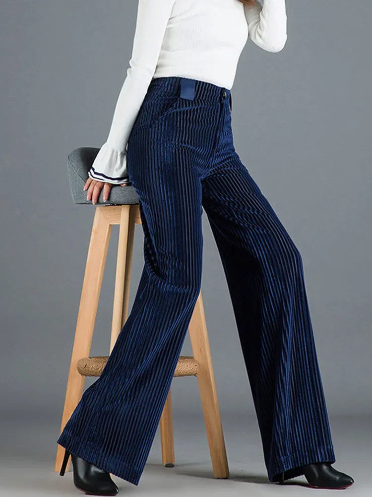 Women’s Velvet Corduroy Pants – Elegance & Comfort in Perfect Balance