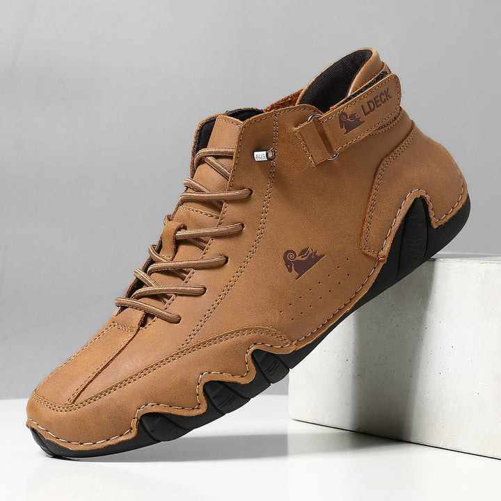 Men’s Orthopedic Leather Shoes – Style Meets All-Day Comfort