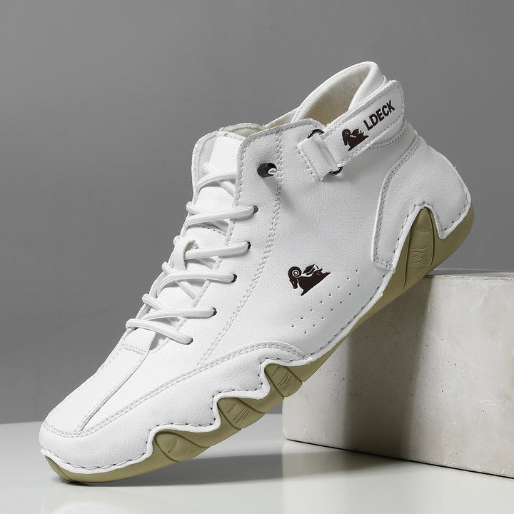 Men’s Orthopedic Leather Shoes – Style Meets All-Day Comfort