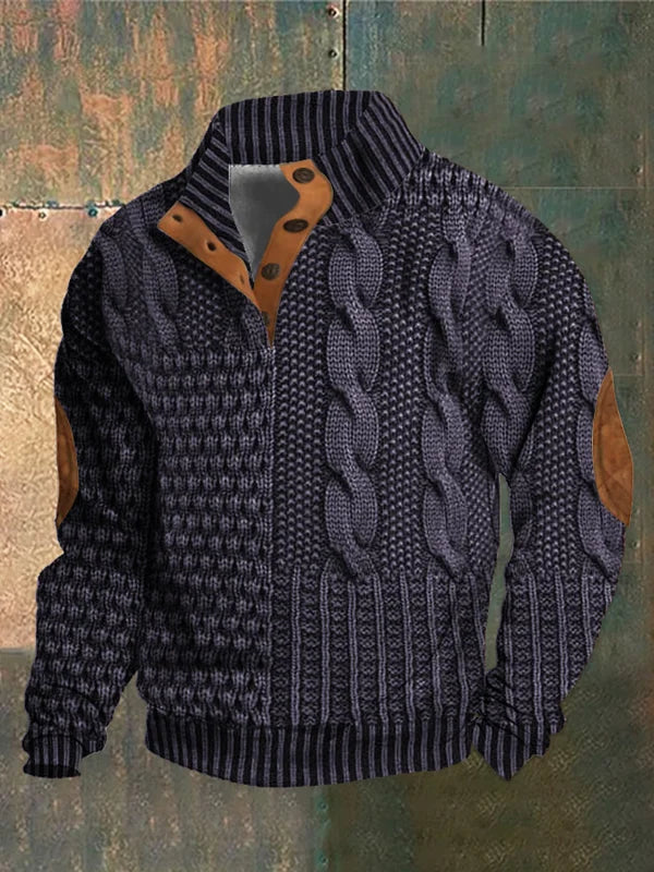 Men’s Knit Sweater – Unique Style & Warming Comfort