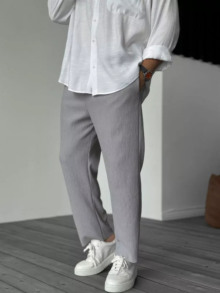 Men’s Tailored Fabric Trousers – Timeless Elegance & Everyday Luxury