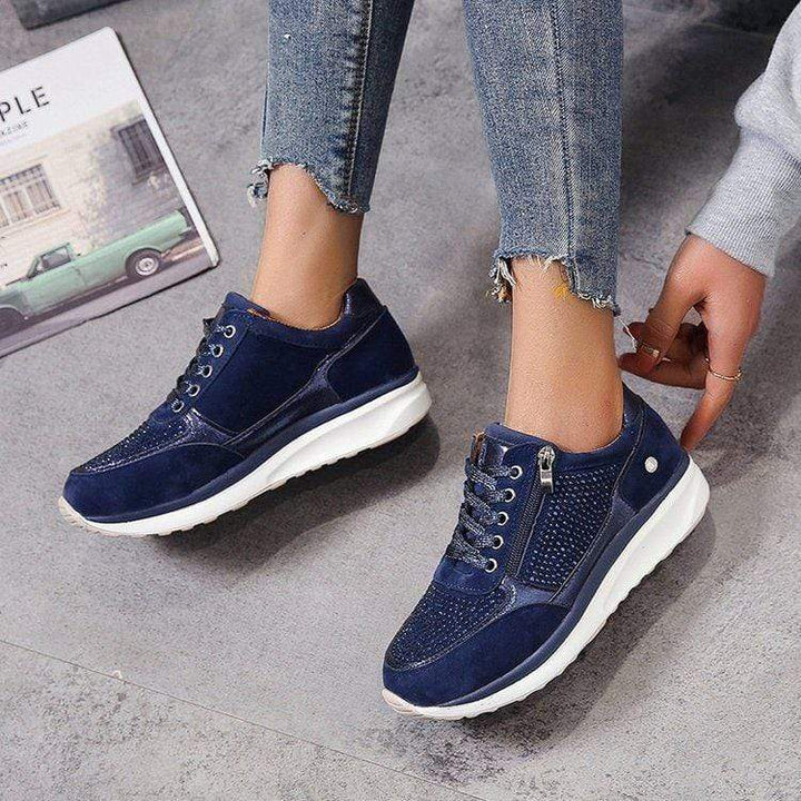 Women All-Season Sporty Orthopedic Wide-Toe Walking Shoes