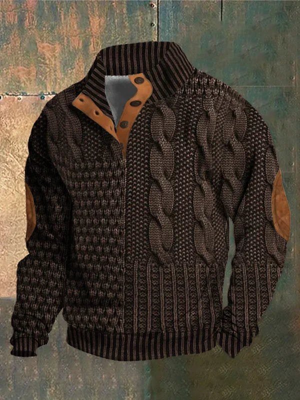 Men’s Knit Sweater – Unique Style & Warming Comfort