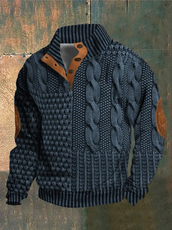 Men’s Knit Sweater – Unique Style & Warming Comfort