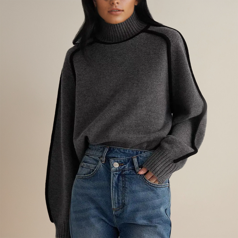 Women’s Turtleneck Sweater – Soft Warmth & Timeless Winter Elegance