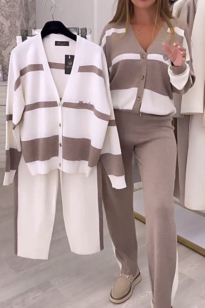 Women’s 2-Piece Knit Lounge Set – Soft Comfort & Effortless Style