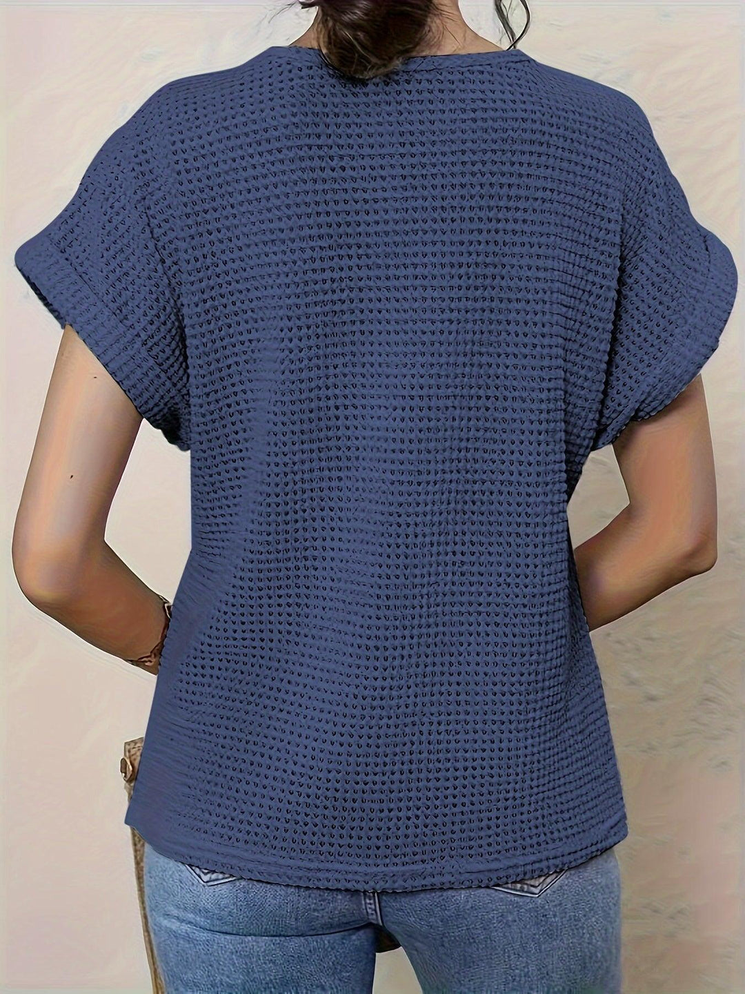 Beautifully Detailed Knitted Top – Soft Texture & Refined Comfort