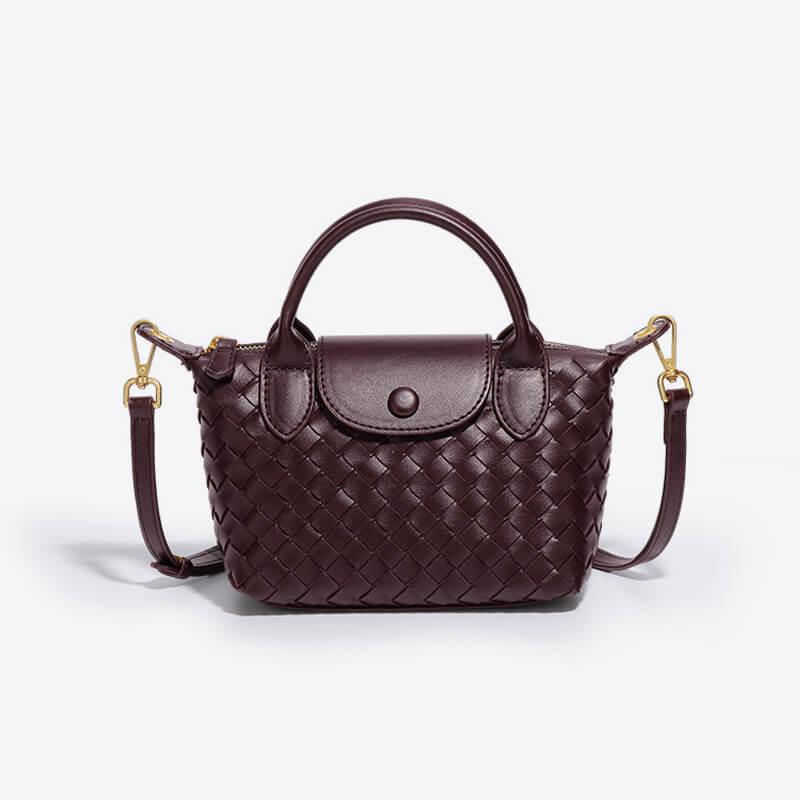 Woven Mini Handbag – Compact, Elegant & Spacious