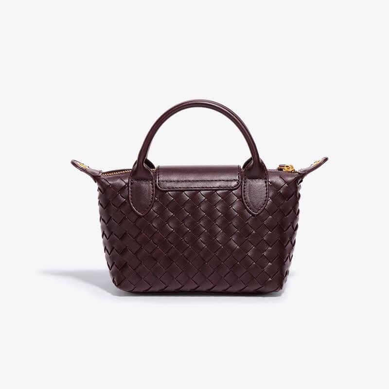 Woven Mini Handbag – Compact, Elegant & Spacious
