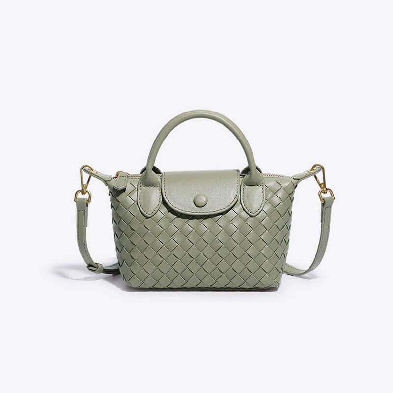Woven Mini Handbag – Compact, Elegant & Spacious