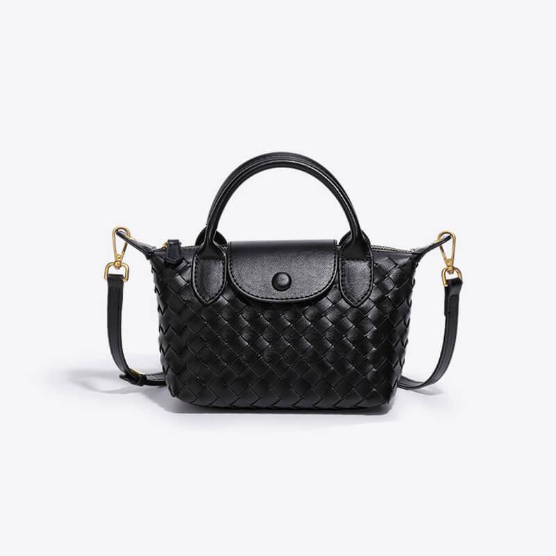 Woven Mini Handbag – Compact, Elegant & Spacious