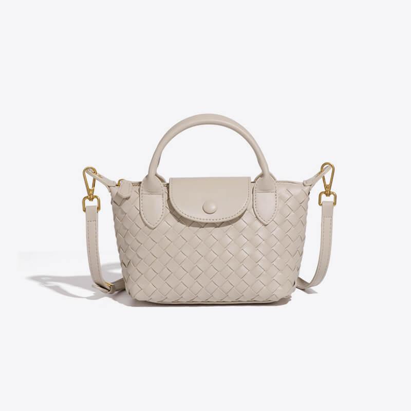 Woven Mini Handbag – Compact, Elegant & Spacious