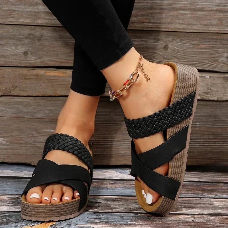 Women’s Orthopedic Wedge Sandals – Comfort Meets Chic for All-Day Wear