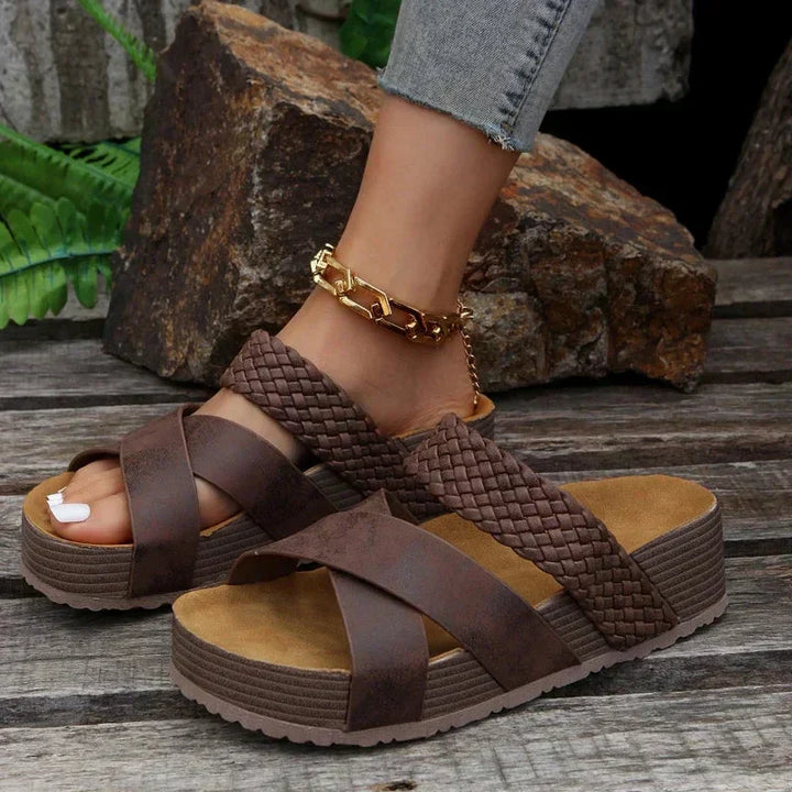 Women’s Orthopedic Wedge Sandals – Comfort Meets Chic for All-Day Wear